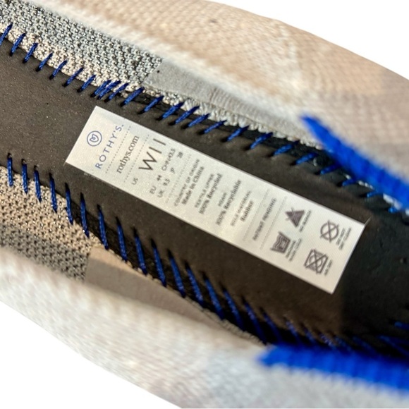 ROTHY’S Retired Pearl Metallic Flats Unicorn Women’s Size 11 NEW - Picture 6 of 9